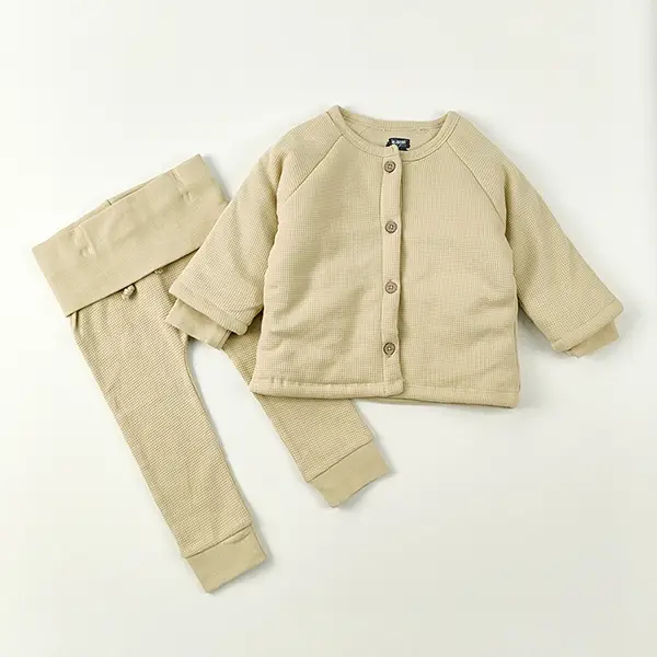 padded top belly pants set 1